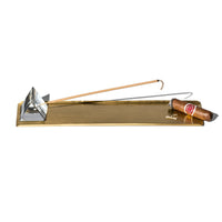 incense holder made of brass holding incense stick